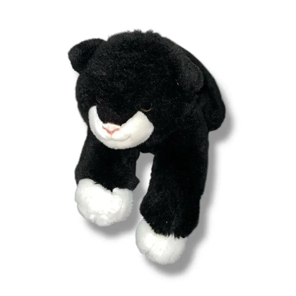 Gund Black Cat Kitten Scoopers Plush 11053 Nursery Decor Baby Shower Floppy 15